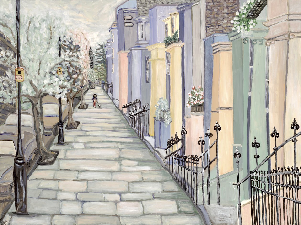 Kensington, 2017 (acrílico sobre lienzo) de Deborah Eve Alastra
