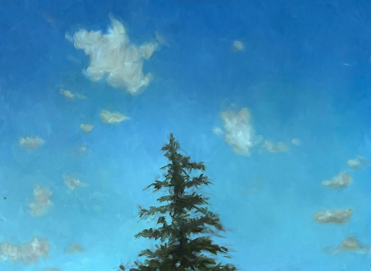 Lone Pine, 2002 (pintura) de Deborah Stevenson