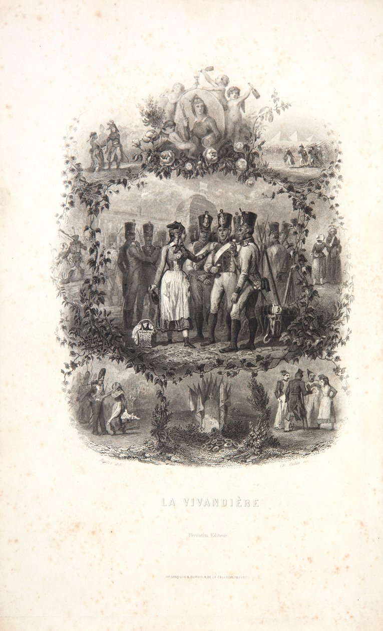 La Vivandière de Denis Auguste Marie Raffet