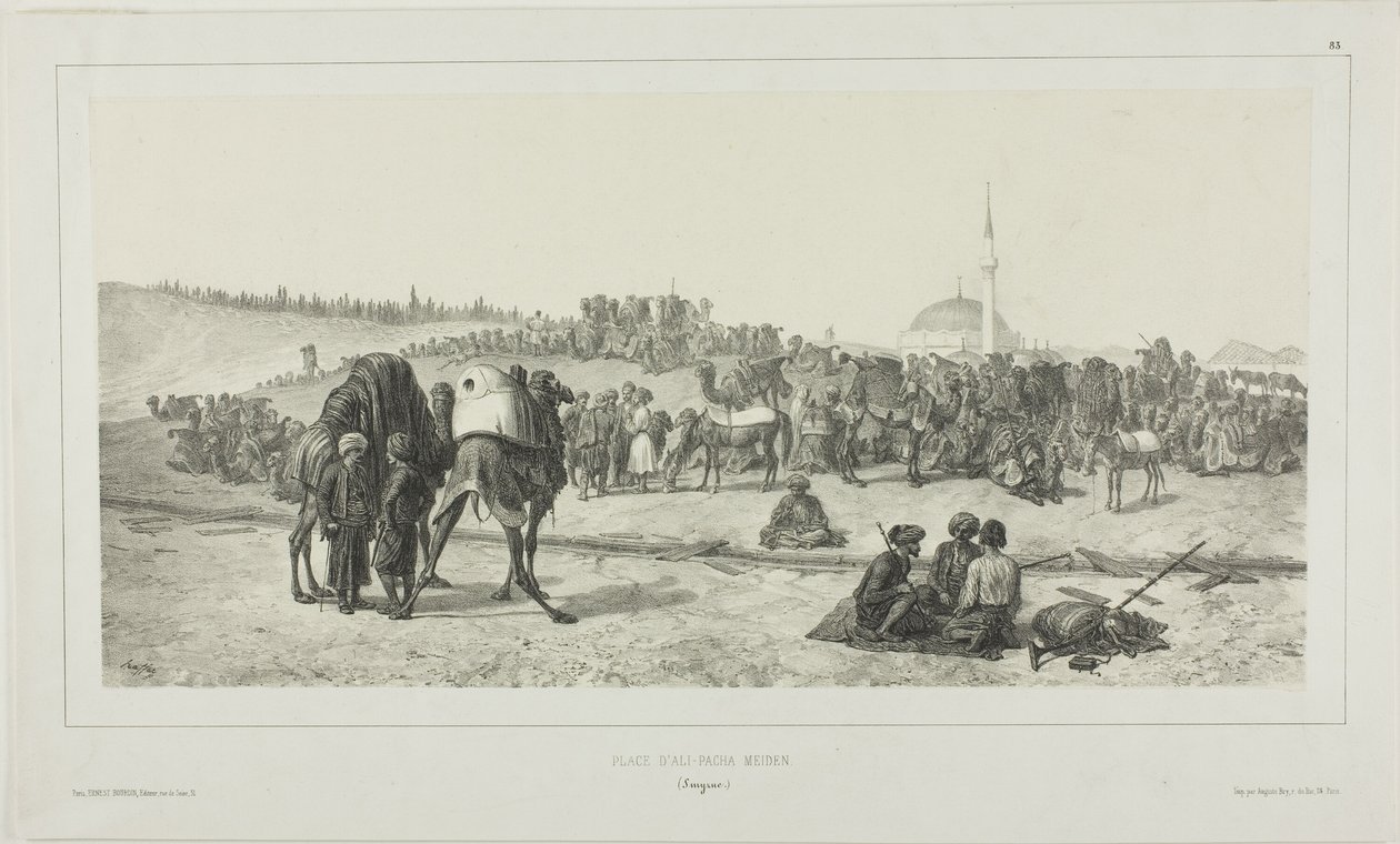 Ali-Pacha Meiden, Esmirna de Denis Auguste Marie Raffet