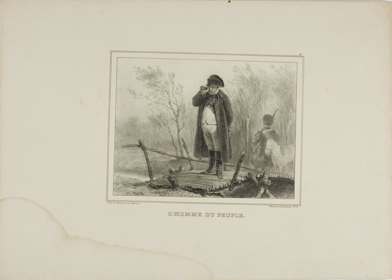 Hombre del pueblo de Denis Auguste Marie Raffet