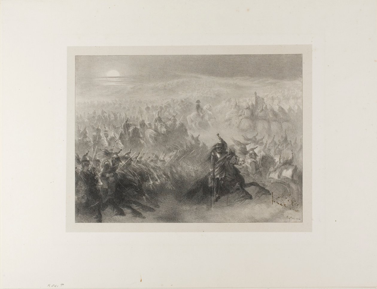 La revisión nocturna de Denis Auguste Marie Raffet