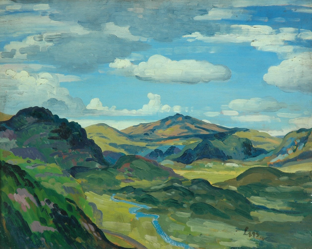 Paisaje, c.1919 de Derwent Lees