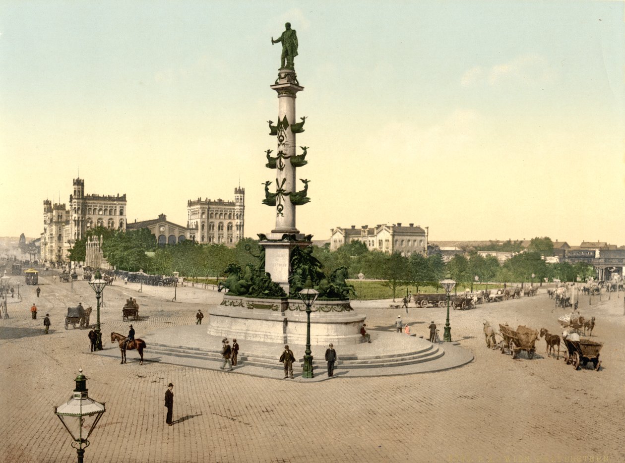 El Praterstern, Viena, Austro-Hungría de Detroit Publishing Co.