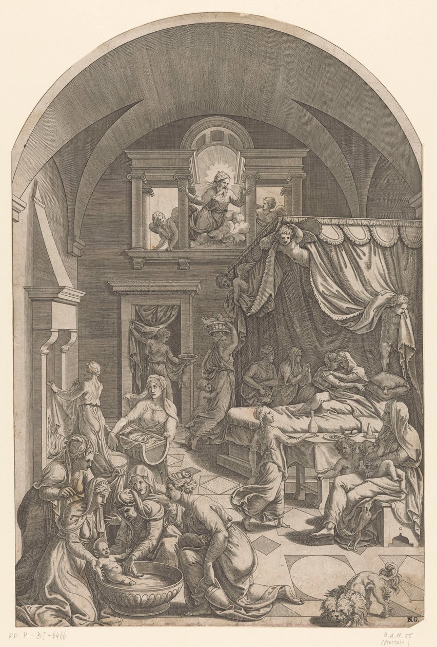 Nacimiento de Juan el Bautista de Diana Mantuana (possibly)
