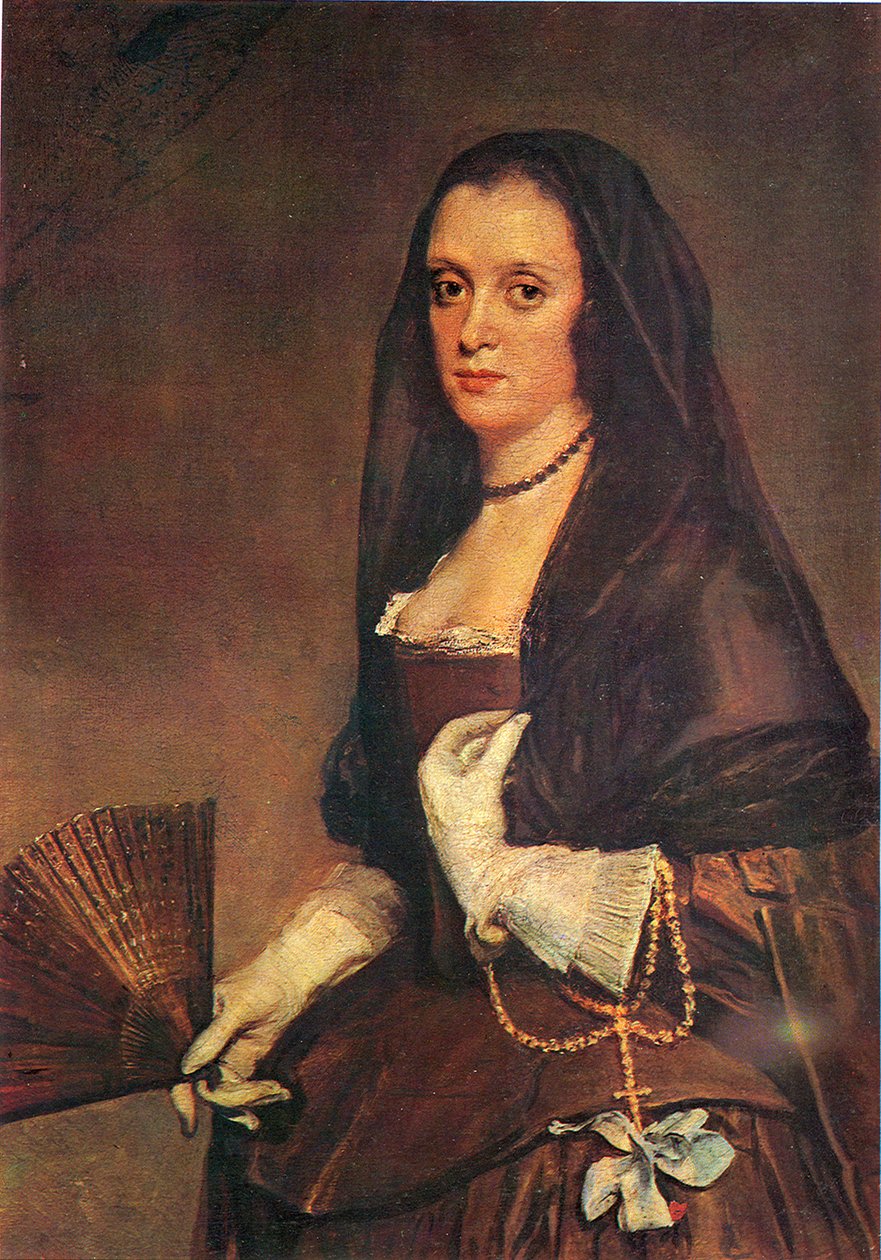 Dama con abanico de Diego Velázquez