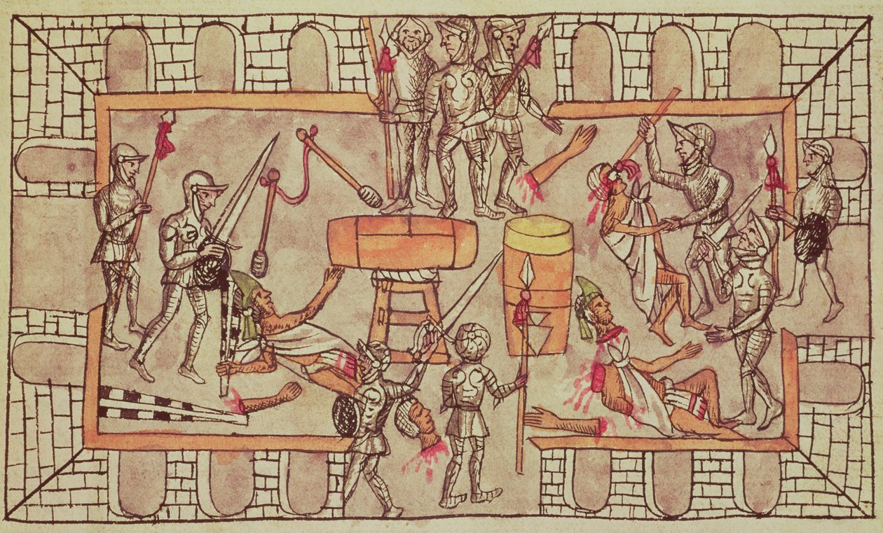 Masacre de los mexicanos de Diego Duran