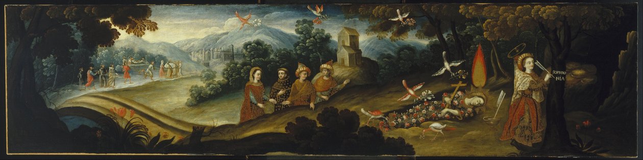 La leyenda de Santa Sofía de Diego Quispe Tito