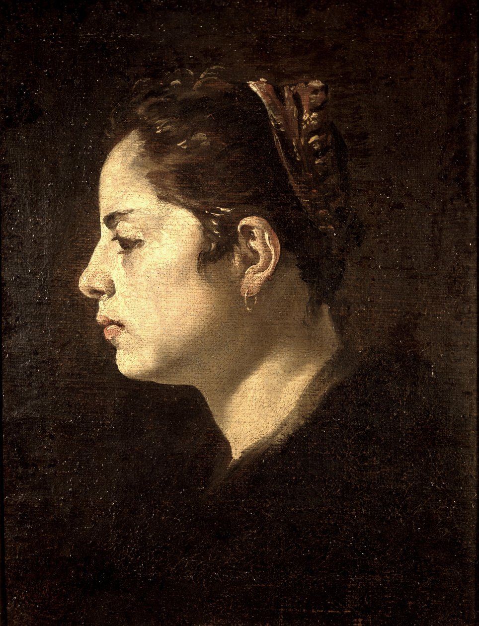 Cabeza de una niña de Diego Velázquez