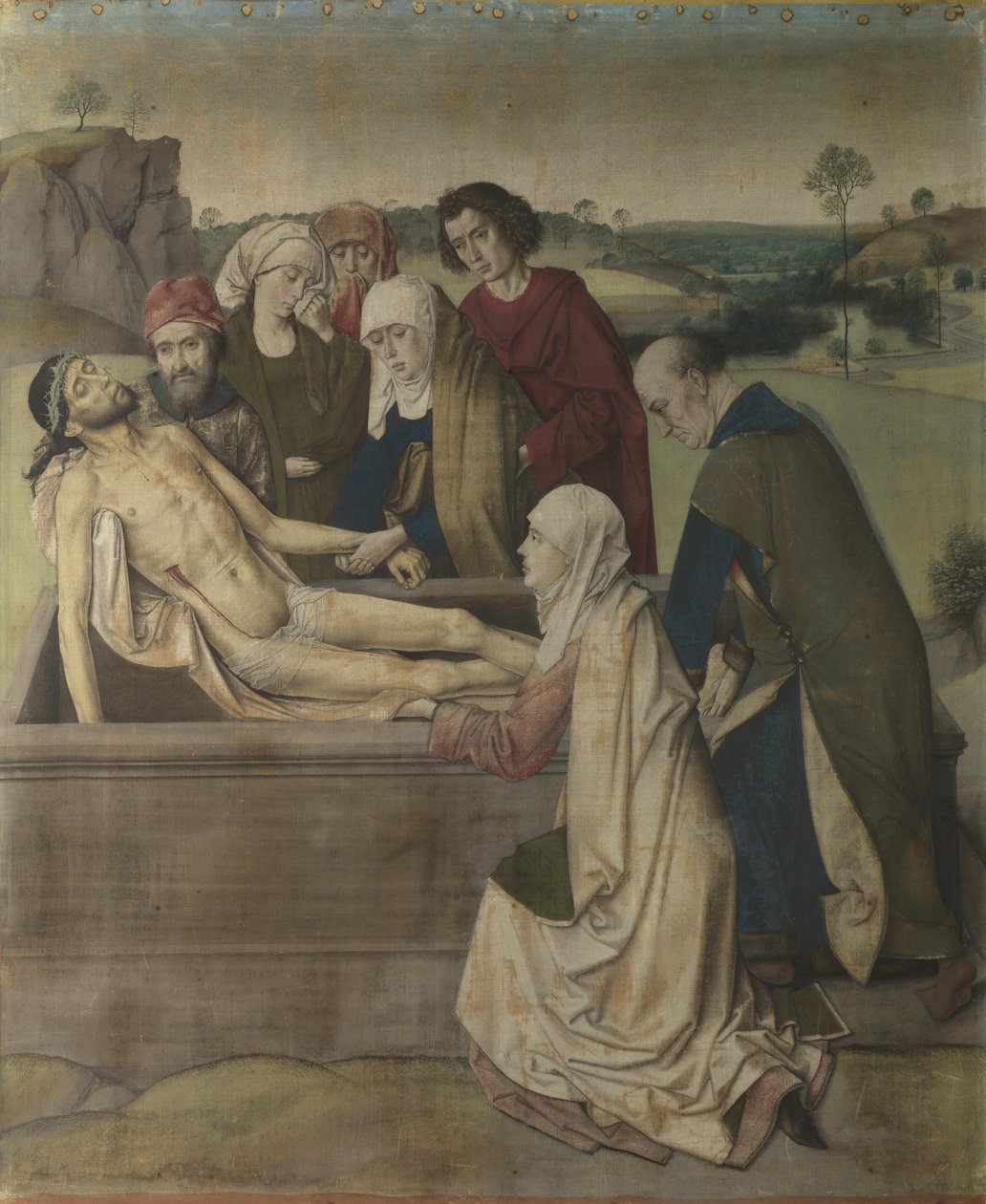 El entierro de Dieric Bouts