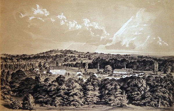 La Grande Trappe, c.1860 de Dieudonne Auguste (after) Lancelot