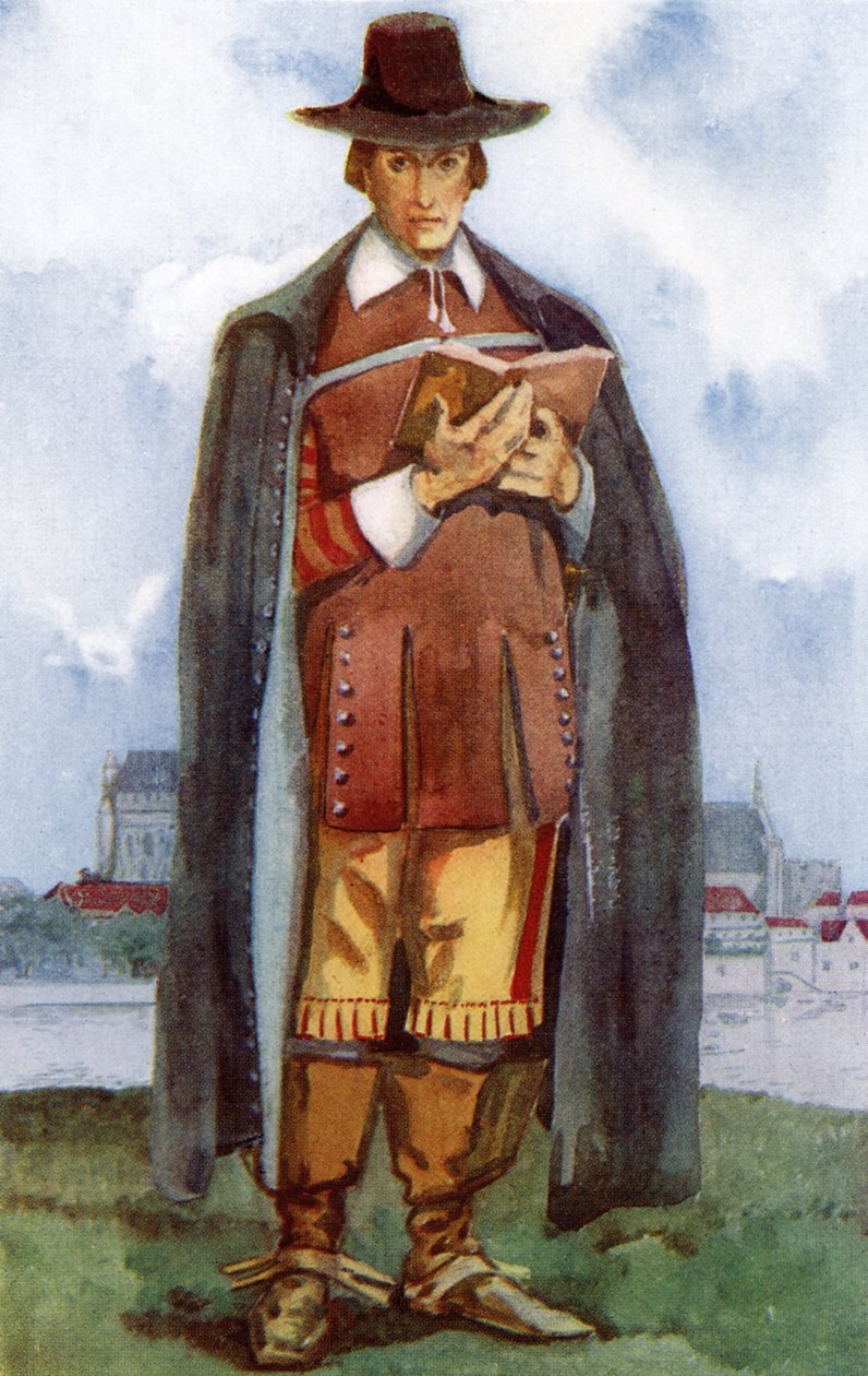 Traje de hombre en el reinado de los Cromwell (1649-1660) de Dion Clayton Calthrop