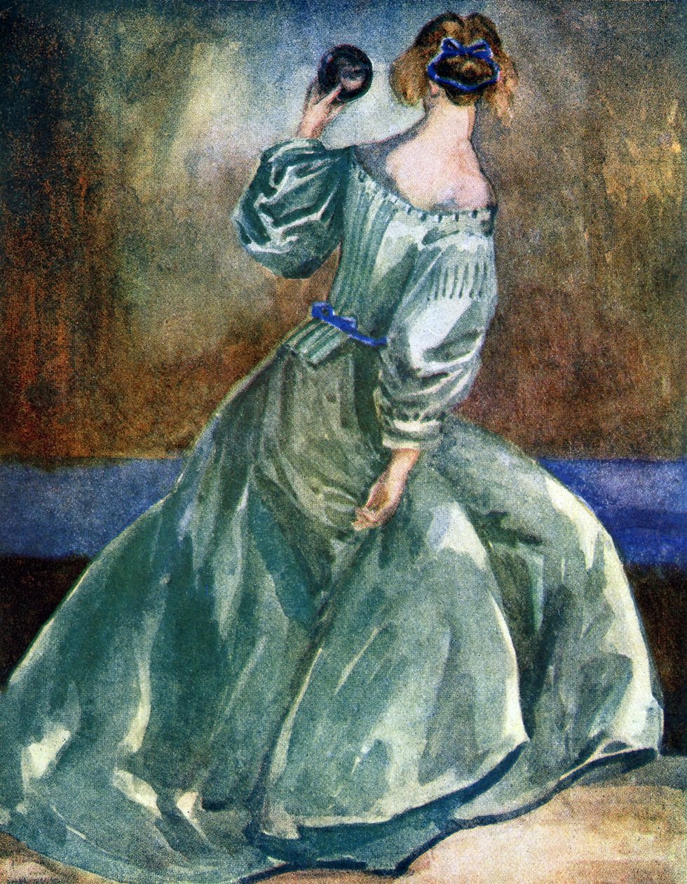 Traje de mujer en el reinado de los Cromwell (1649-1660) de Dion Clayton Calthrop