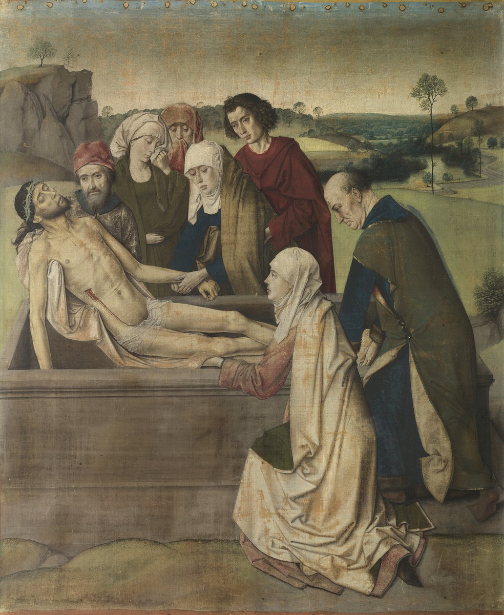 El Entierro, c.1450-60 de Dirck Bouts