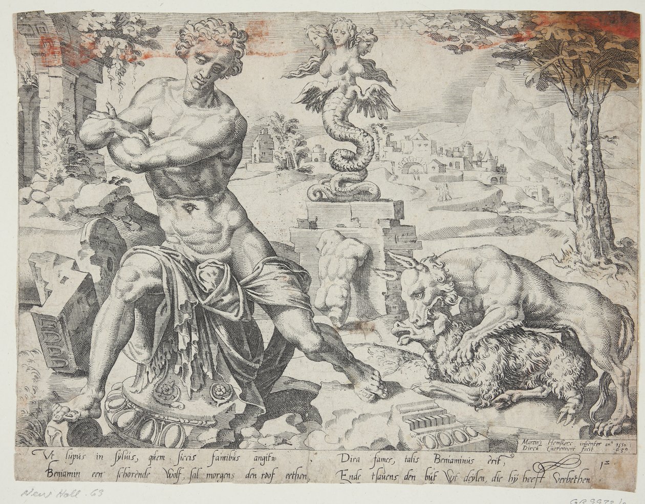 Benjamín de Dirck Volckertsz. Coornhert