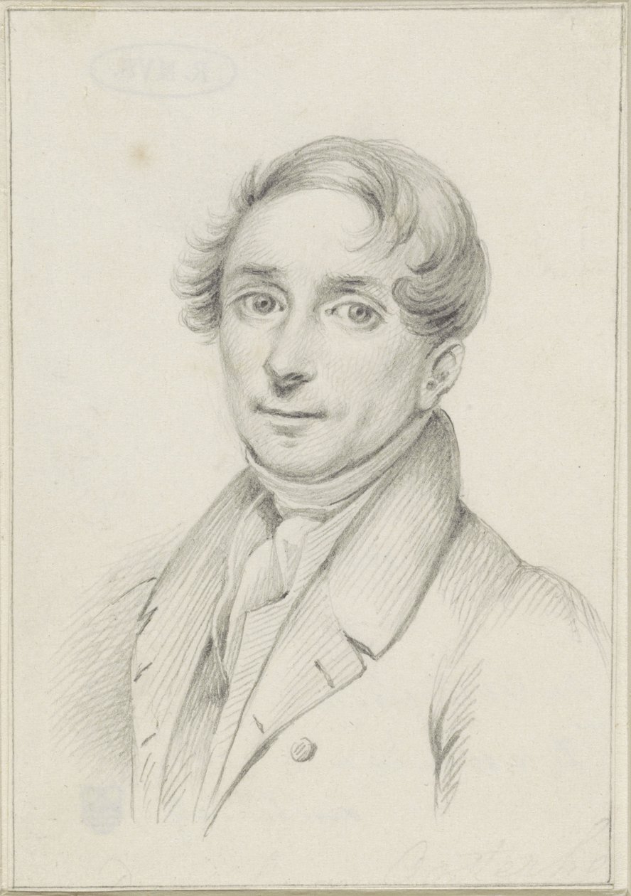 Autorretrato de Dirk van Oosterhoudt de Dirk van Oosterhoudt  