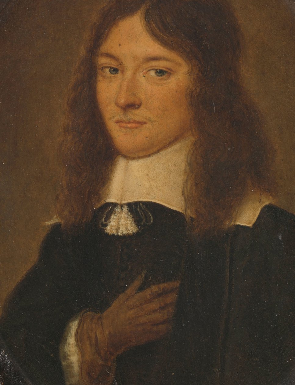 Retrato de un joven de Dirk Druyf