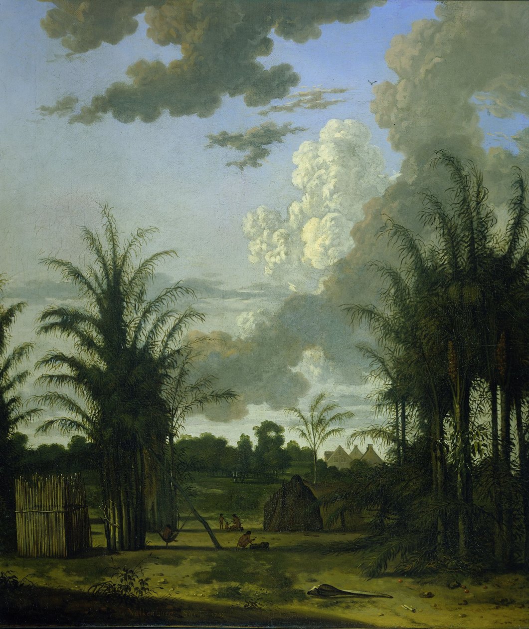 Plantación en Surinam de Dirk Valkenburg