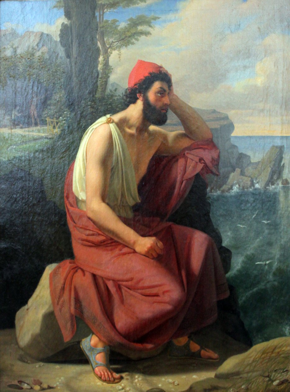 Ulises en la isla de Calipso de Ditlev Blunck