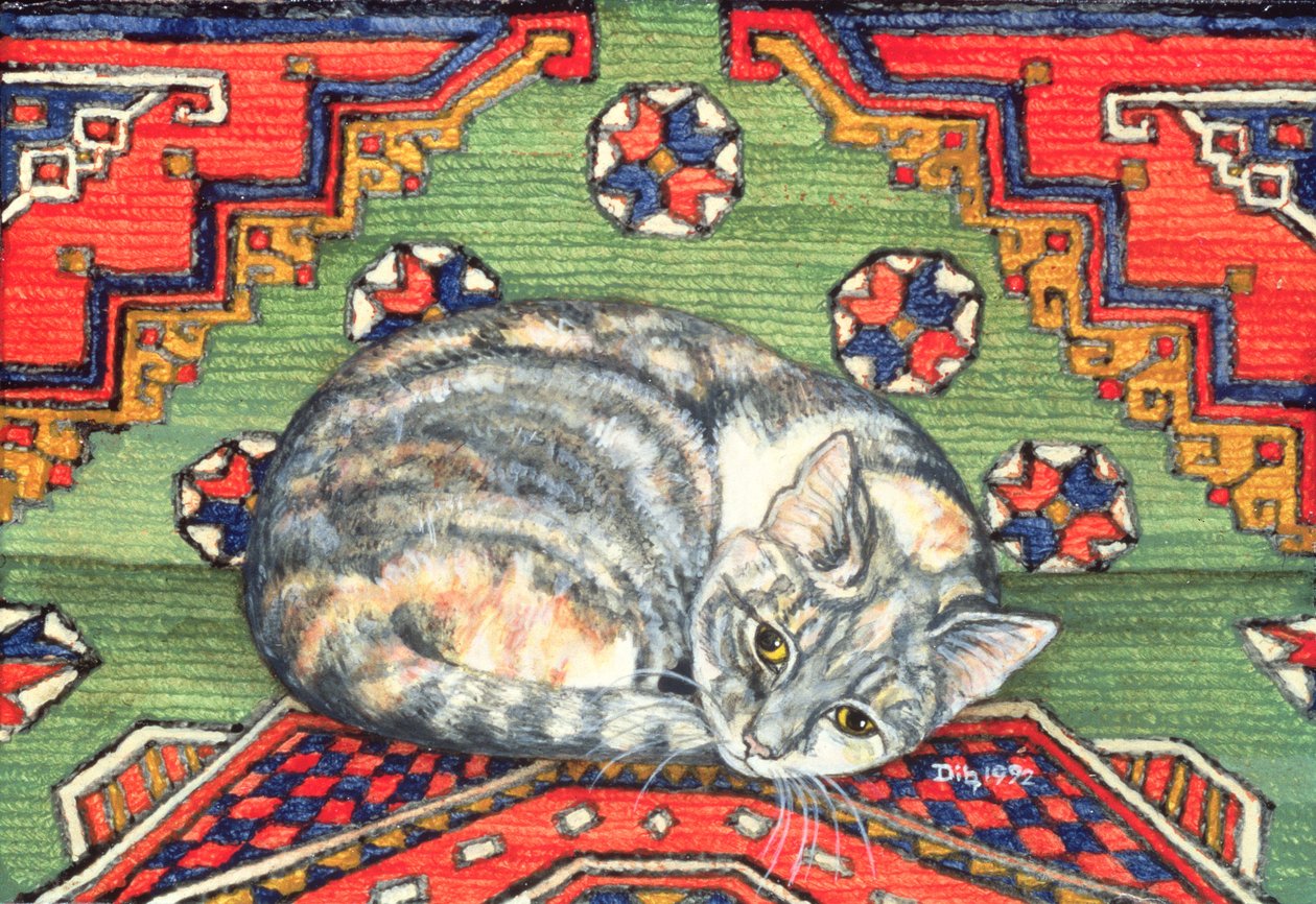 Tercer Tapiz-Gato-Parche de Ditz