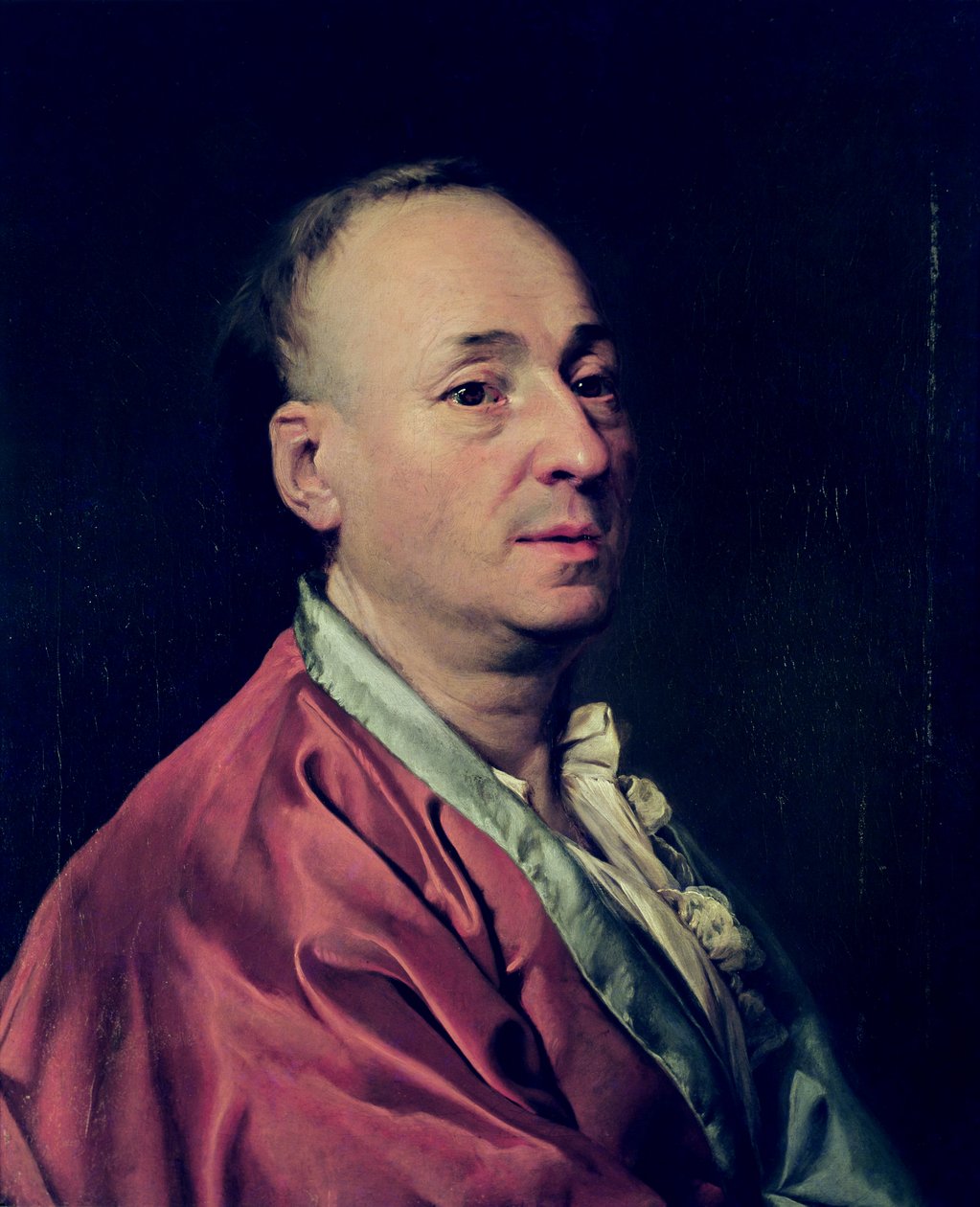 Denis Diderot (1715-84) 1773 de Dmitri Grigorievich Levitsky