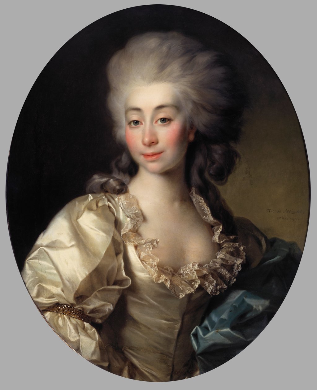 Retrato de la condesa Úrsula Mniszech de Dmitry Levitzky