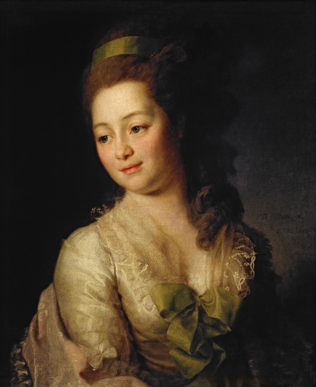 Retrato de M. A. Dyakova de Dmitry Levitzky