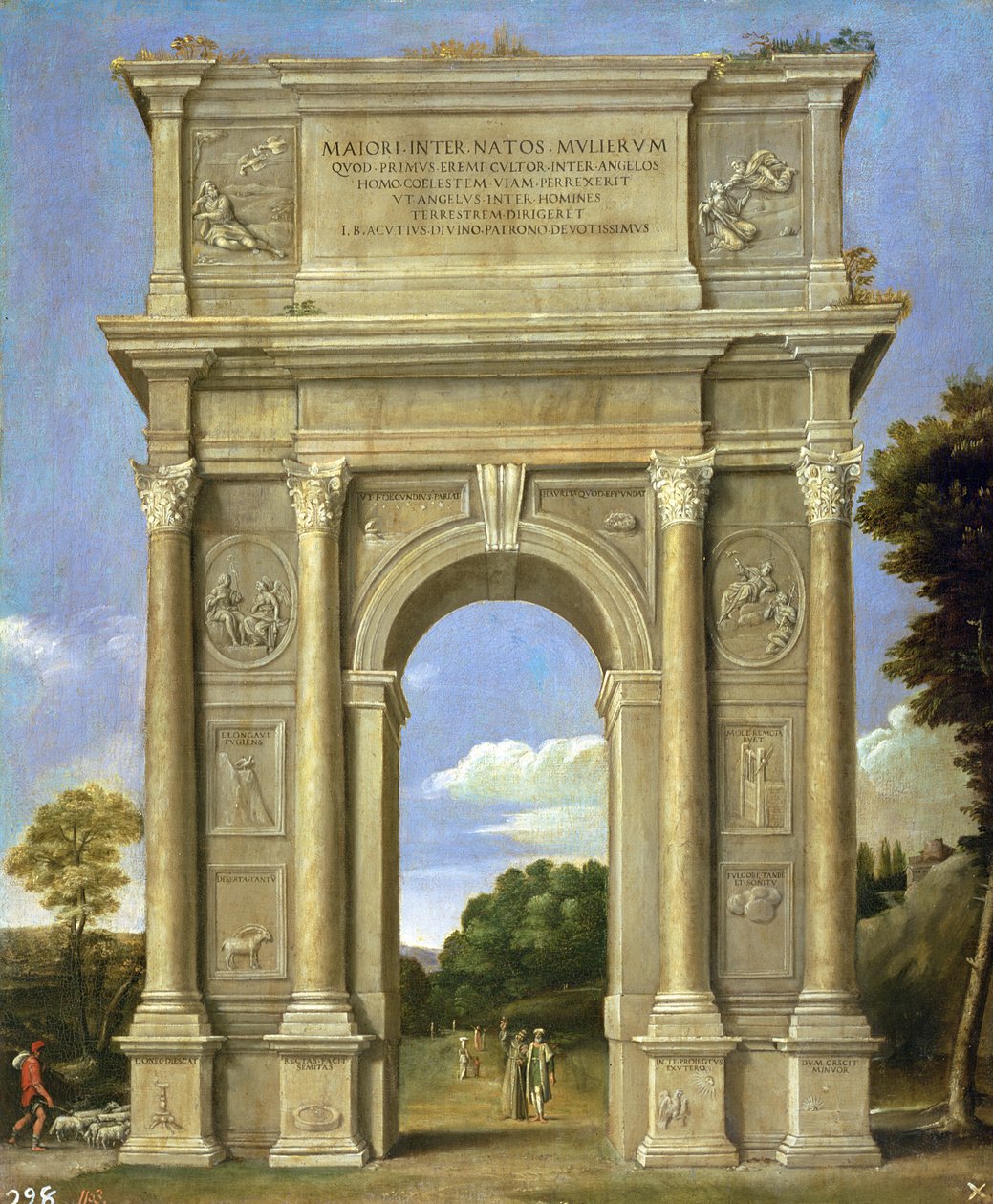 El Arco del Triunfo de Domenichino