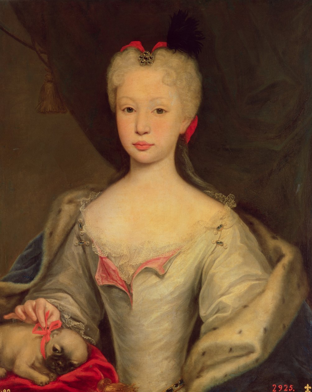María Bárbara de Braganza (d.1758) Reina de España de Domenico Dupra