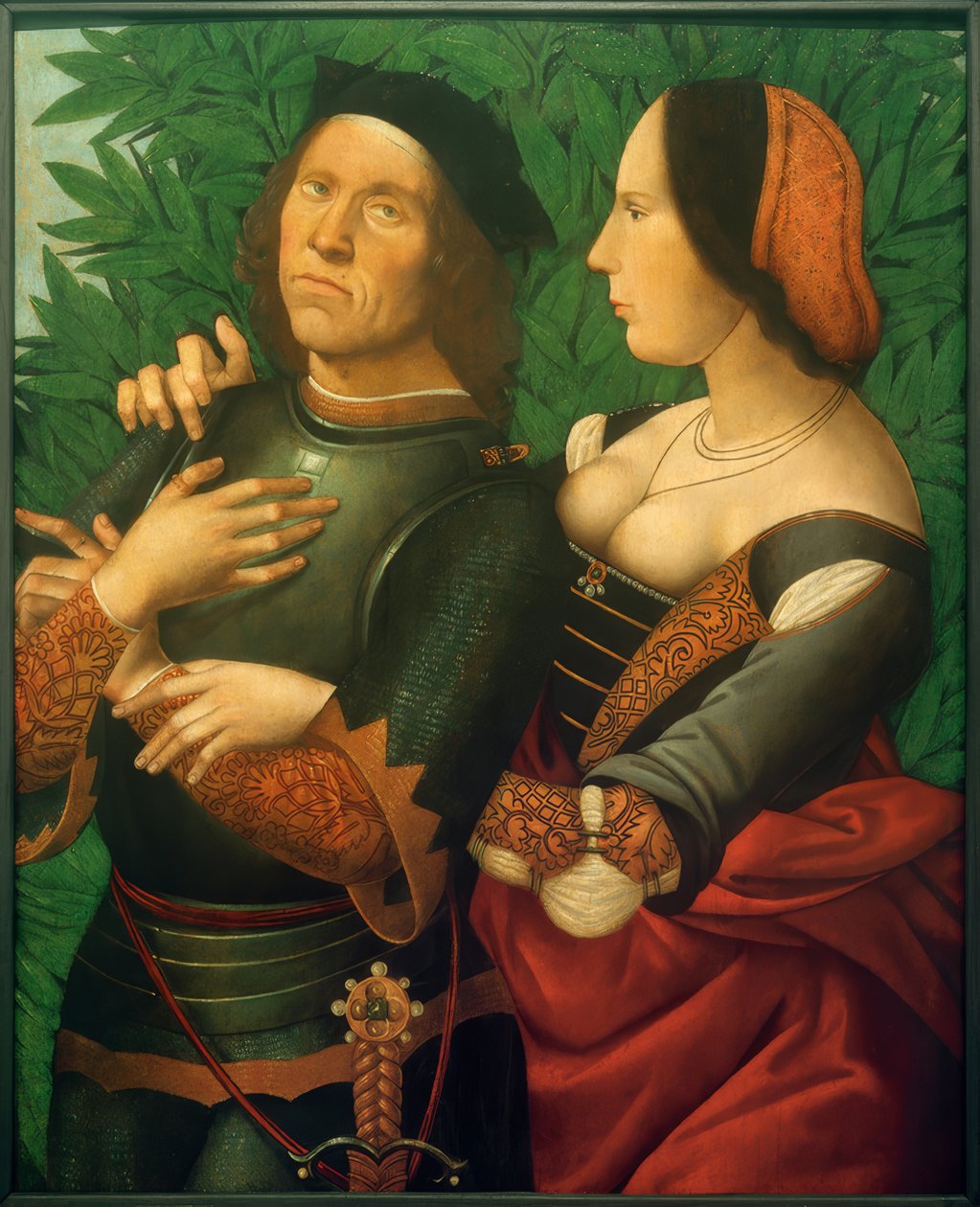 Caballero y dama de Domenico Panetti