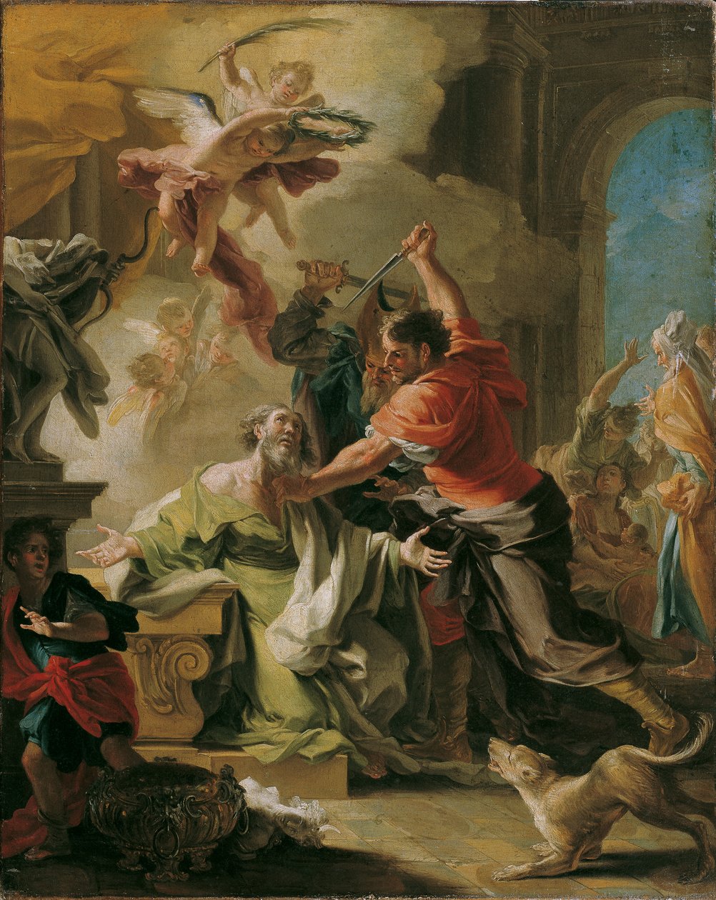 Martirio de San Procopio de Domenico Antonio Vaccaro