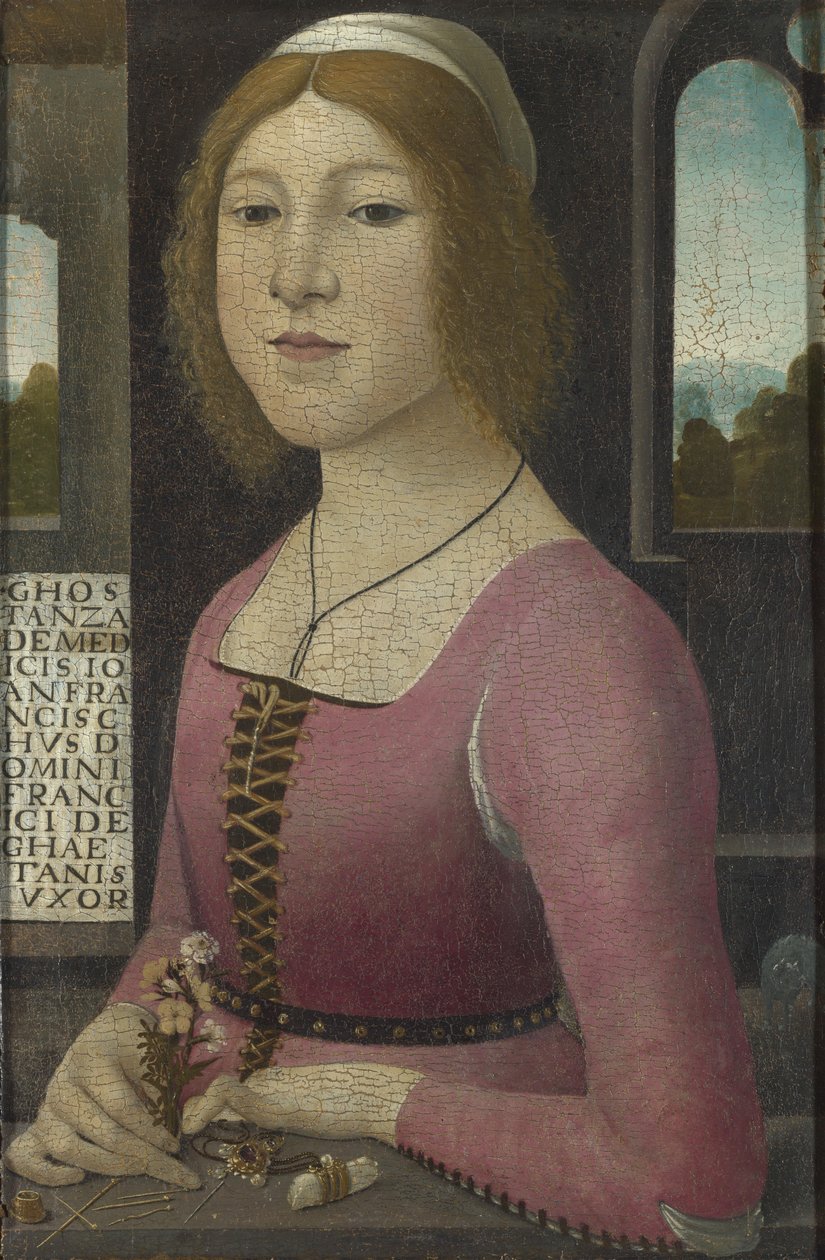 Costanza Caetani de Domenico, Ghirlandaio