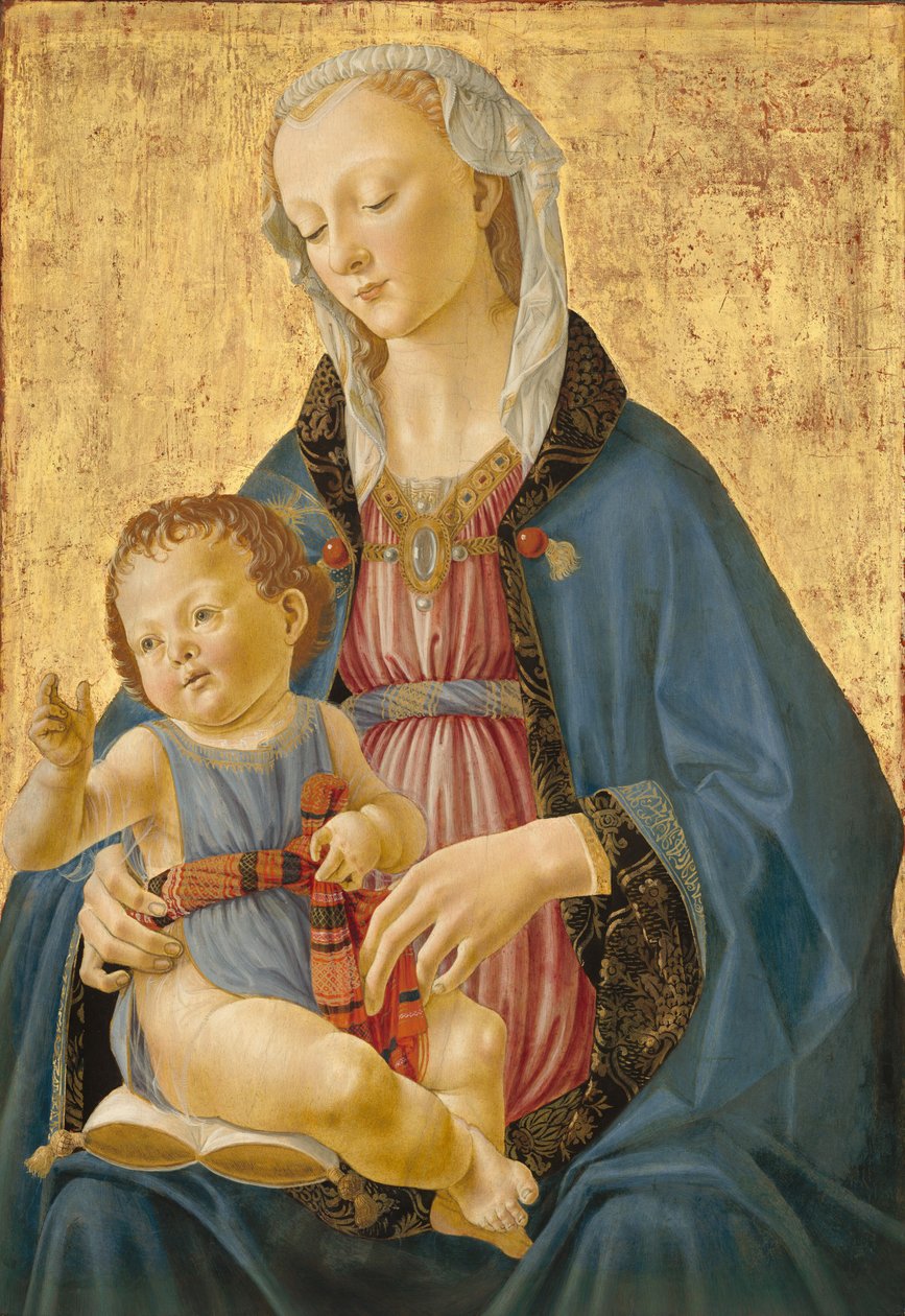 Madonna y Niño de Domenico Ghirlandaio
