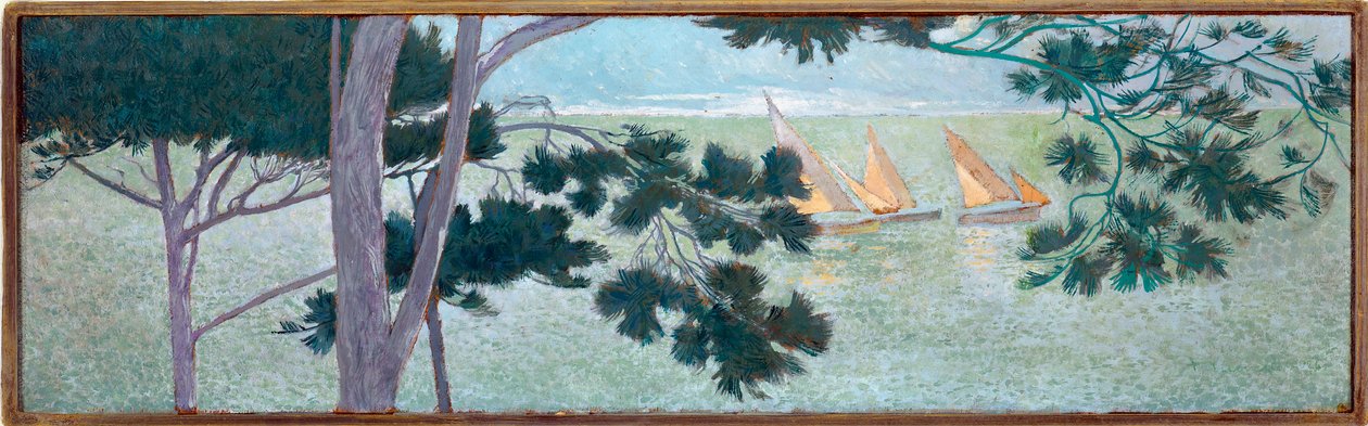 Pinos junto al mar, 1924 de Domenico Guerello