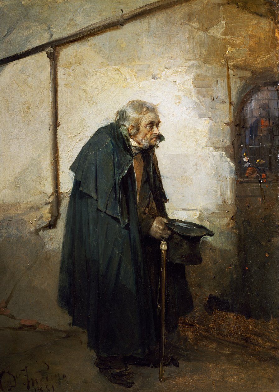 Homenaje a la Madonna de Domenico Induno