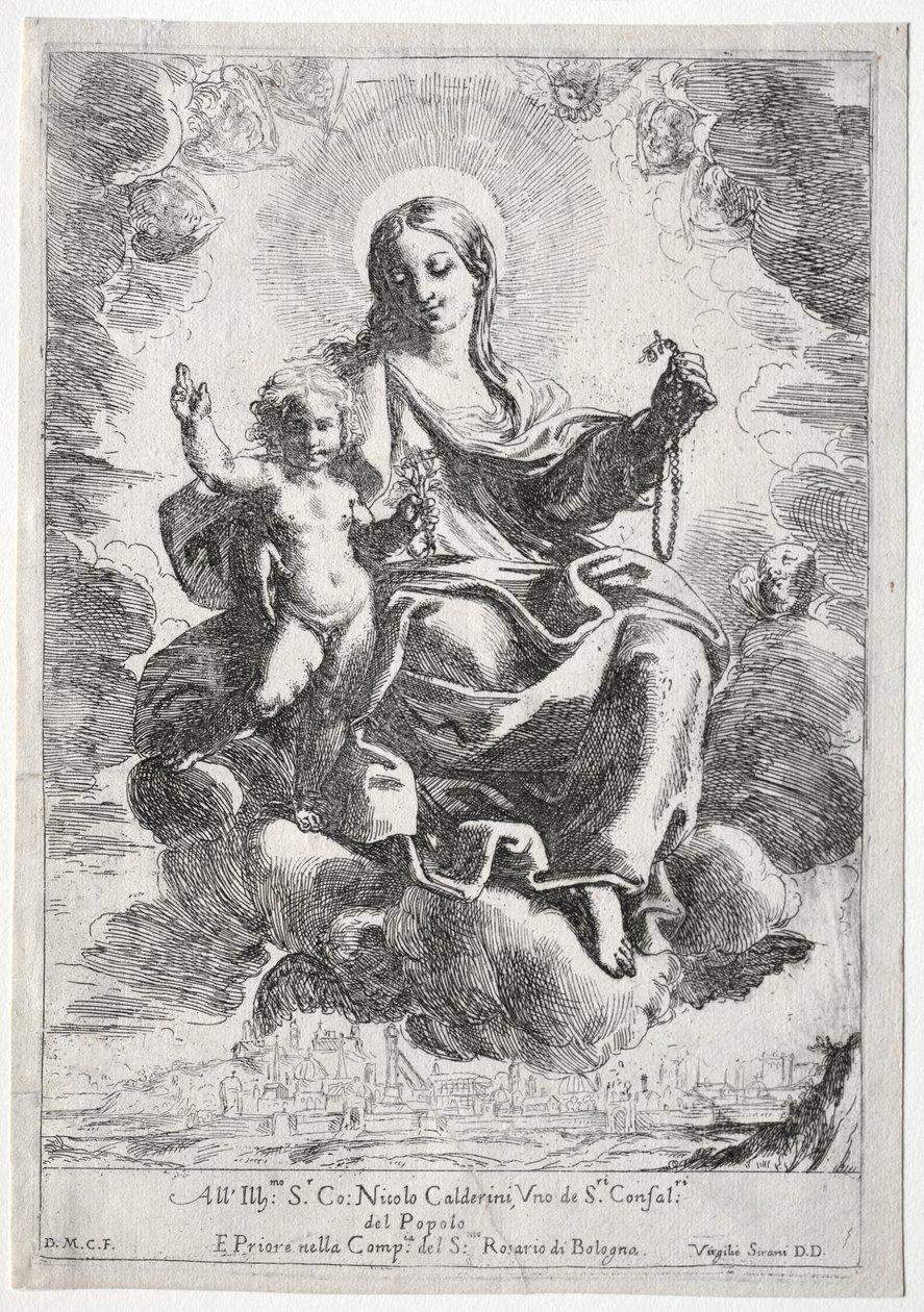 Madonna of the Rosary de Domenico Maria Canuti