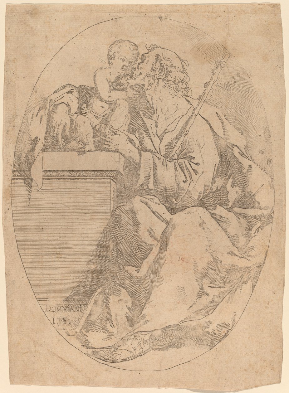 San José y el Niño Jesús de Domenico Maria Viani