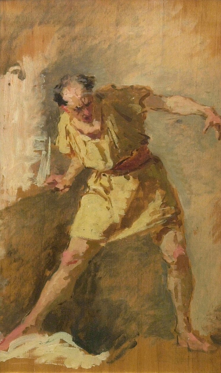 El Gladiador, siglo XIX de Domenico Morelli