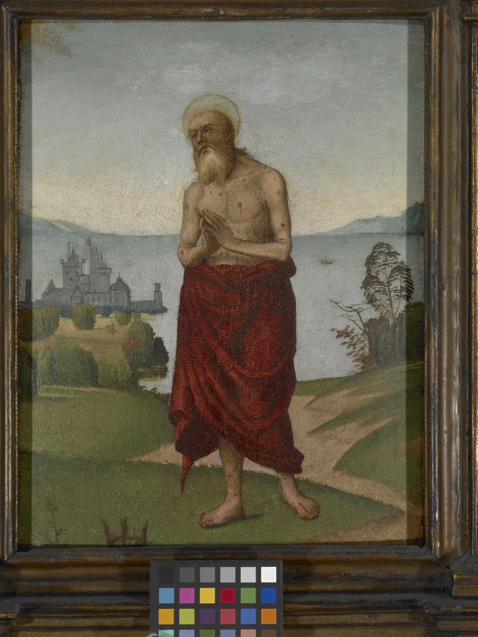 San Onufrio (óleo sobre madera) de Domenico Panetti