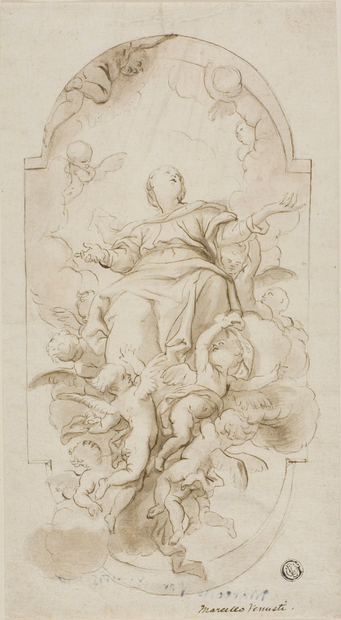 Asunción de la Virgen de Domenico Piola