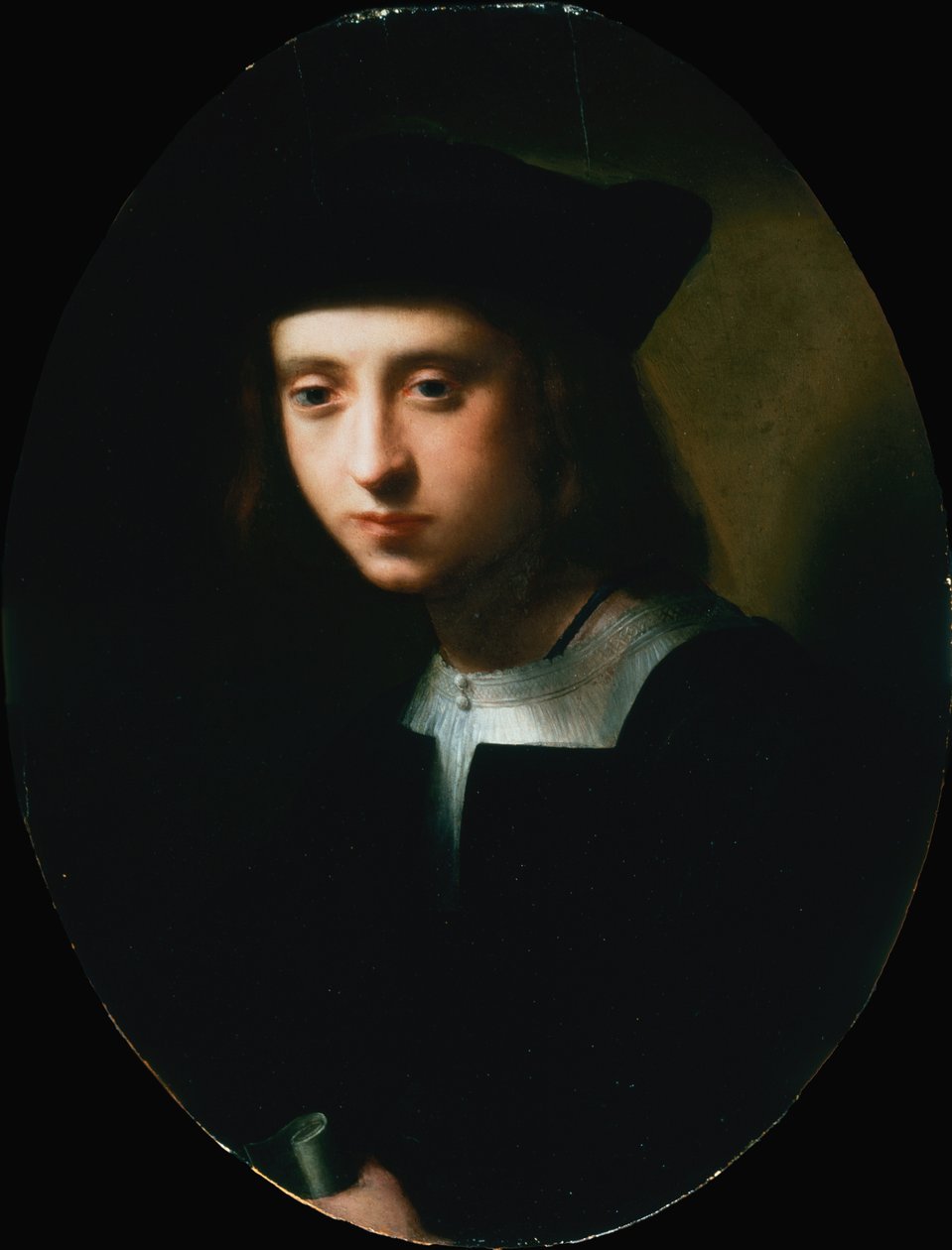 Retrato de un Joven de Domenico Puligo