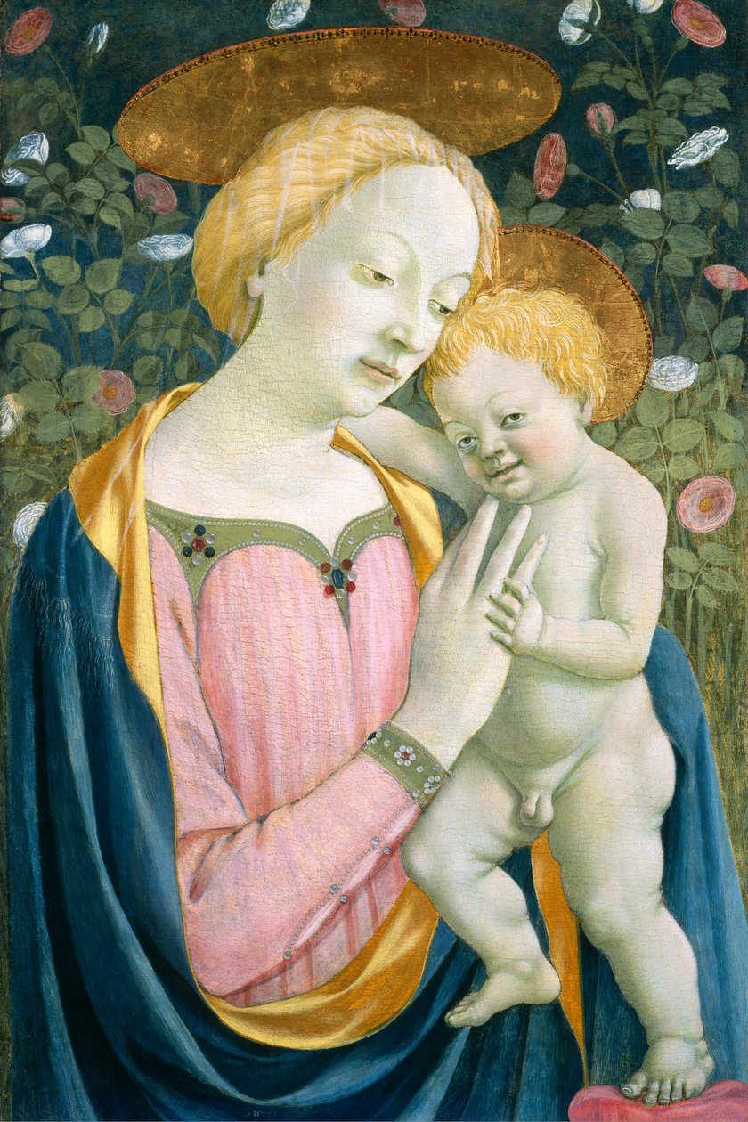 Madonna y niño de Domenico Veneziano
