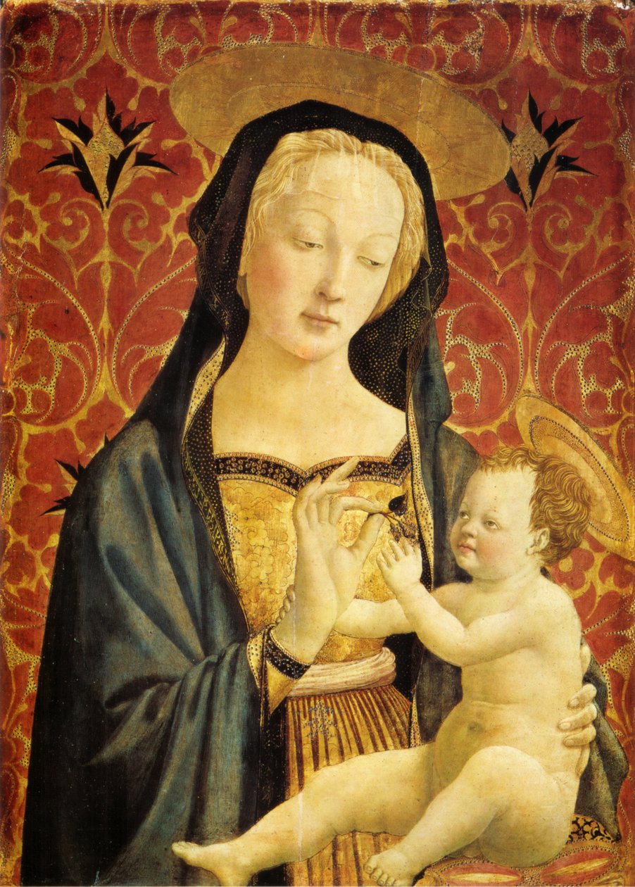 Virgen con el Niño de Domenico Veneziano