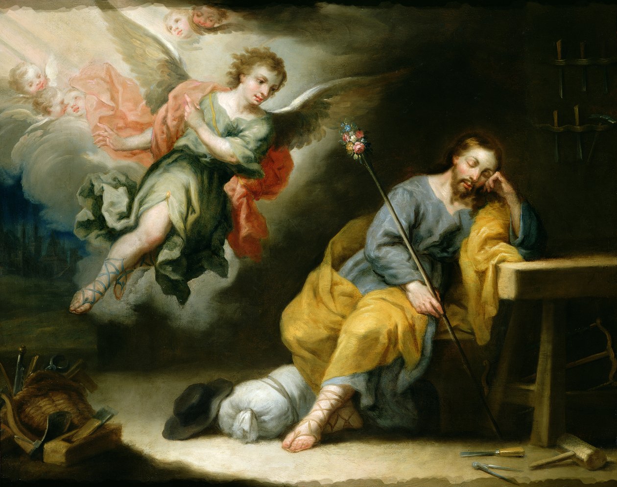 El sueño de San José de Domingo Martinez