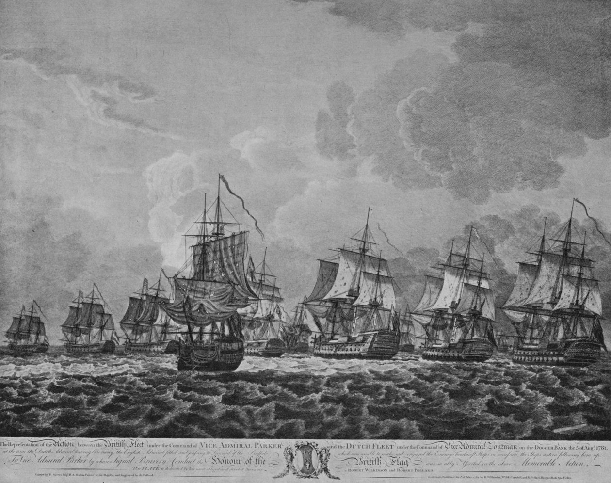 El Banco Dogger, c. 1780s de Dominic Serres