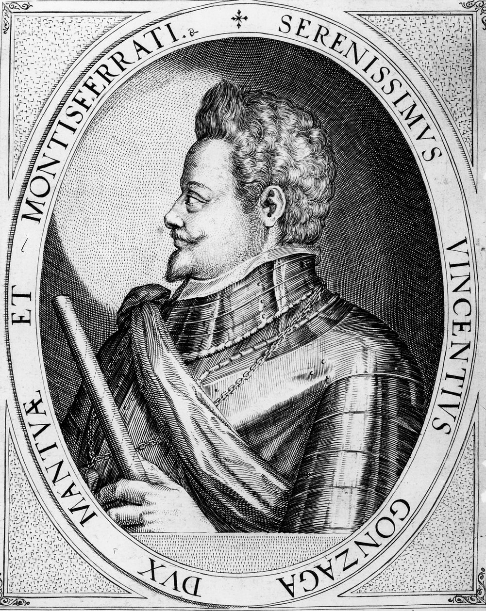 Vincenzo Gonzaga, Duque de Mantua, 1597 de Dominicus or Custodis Custos