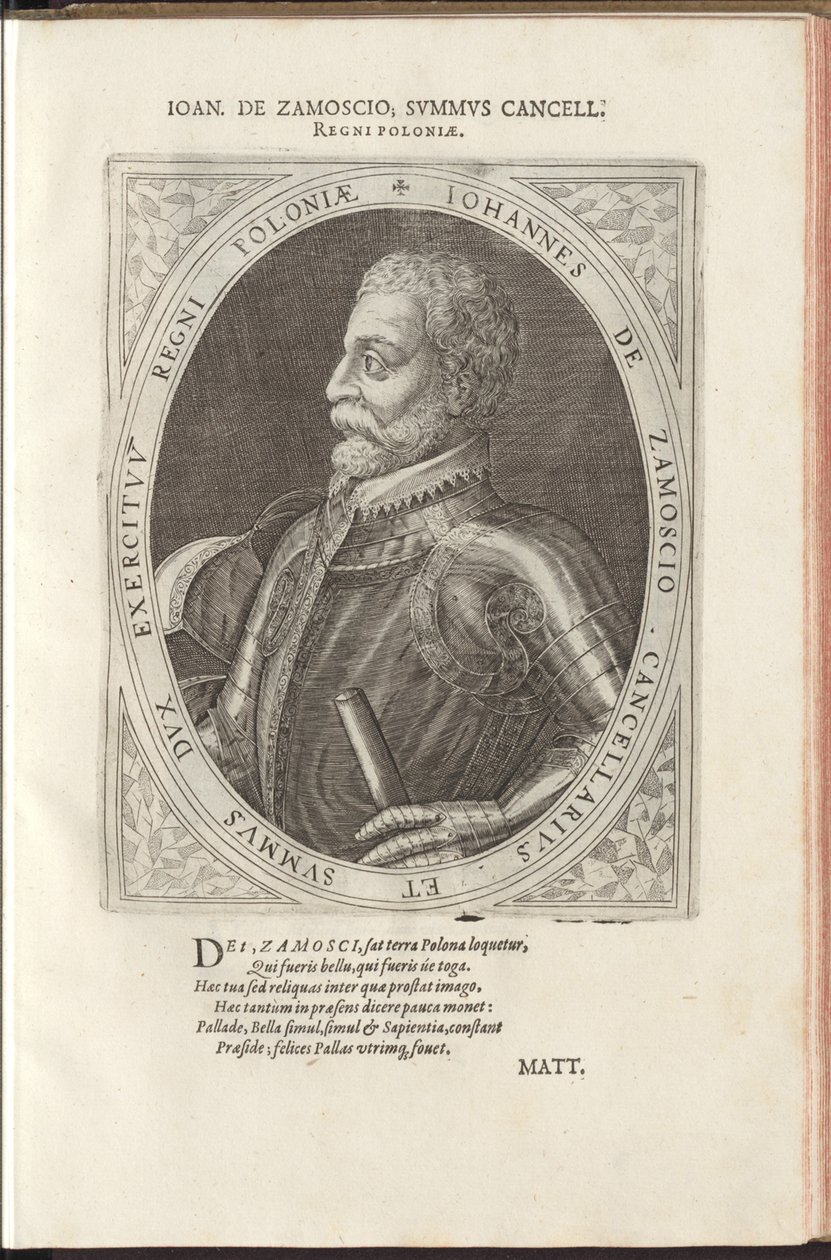 Hetman Jan Zamoyski de Dominicus or Custodis Custos