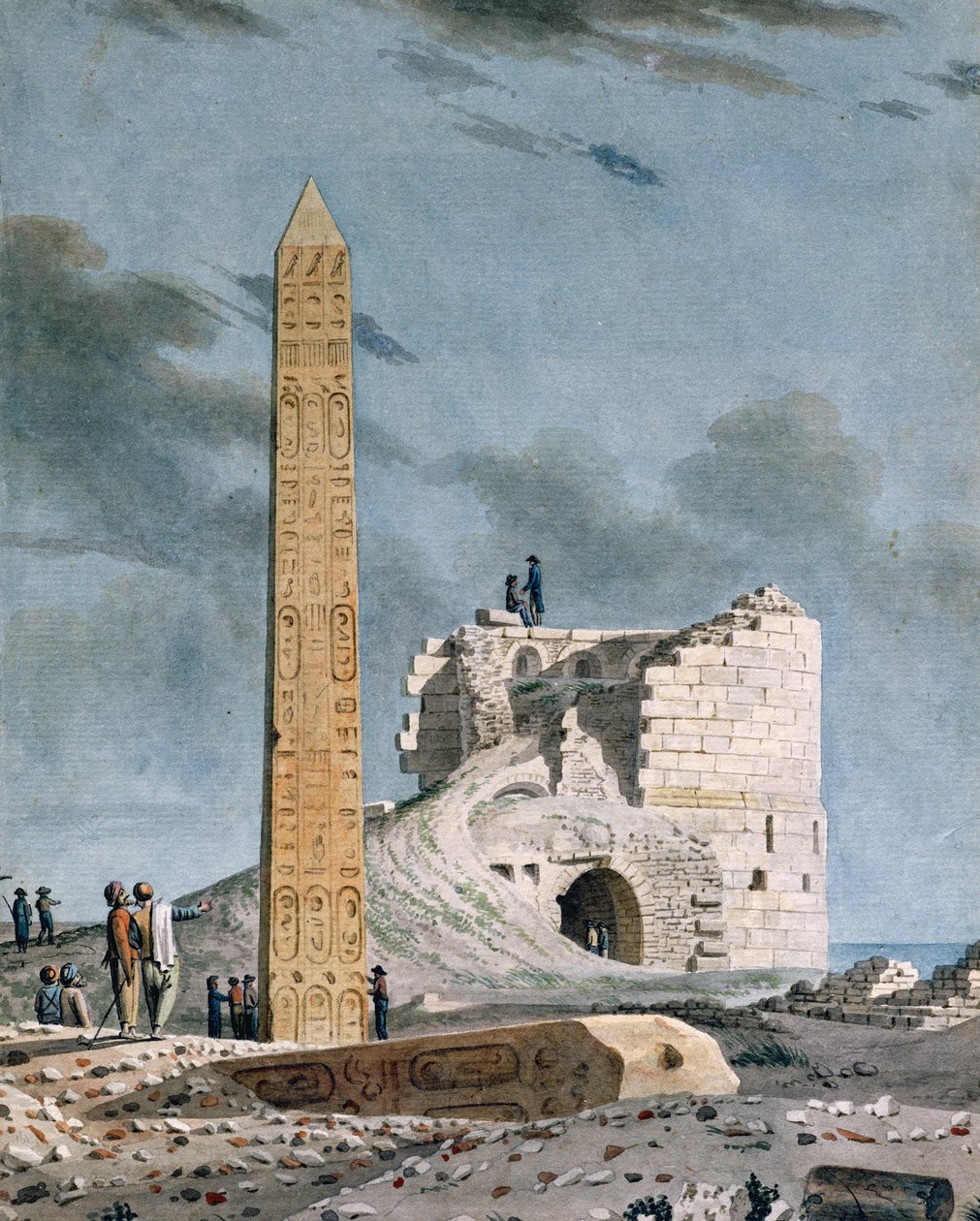 Obelisco de Cleopatra de Dominique Vivant Denon