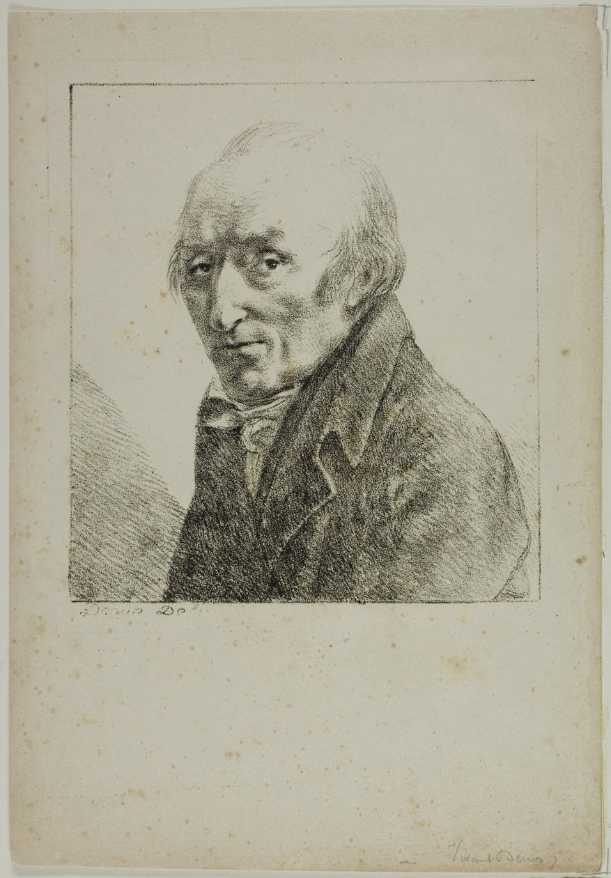 Retrato de Monsieur Morice de Dominique Vivant Denon