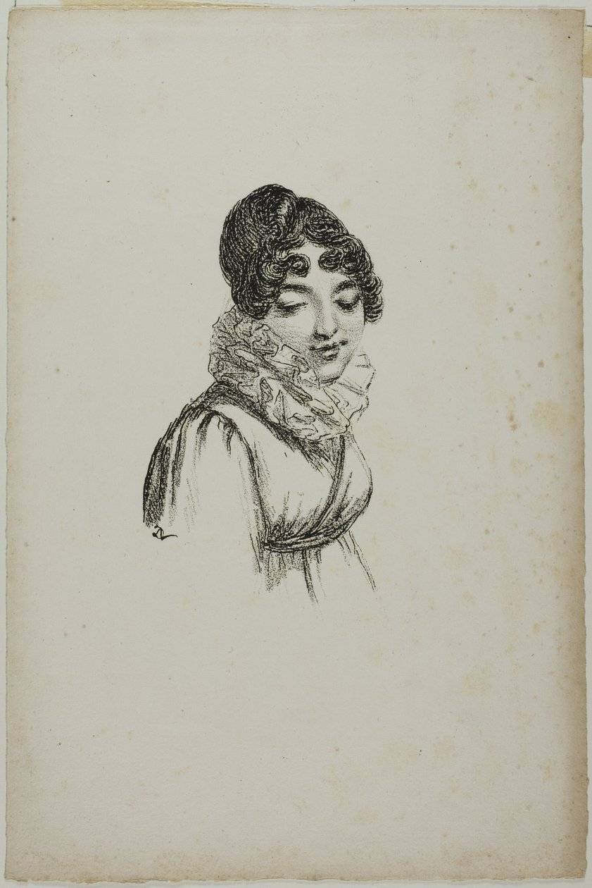 Retrato de una joven de Dominique Vivant Denon